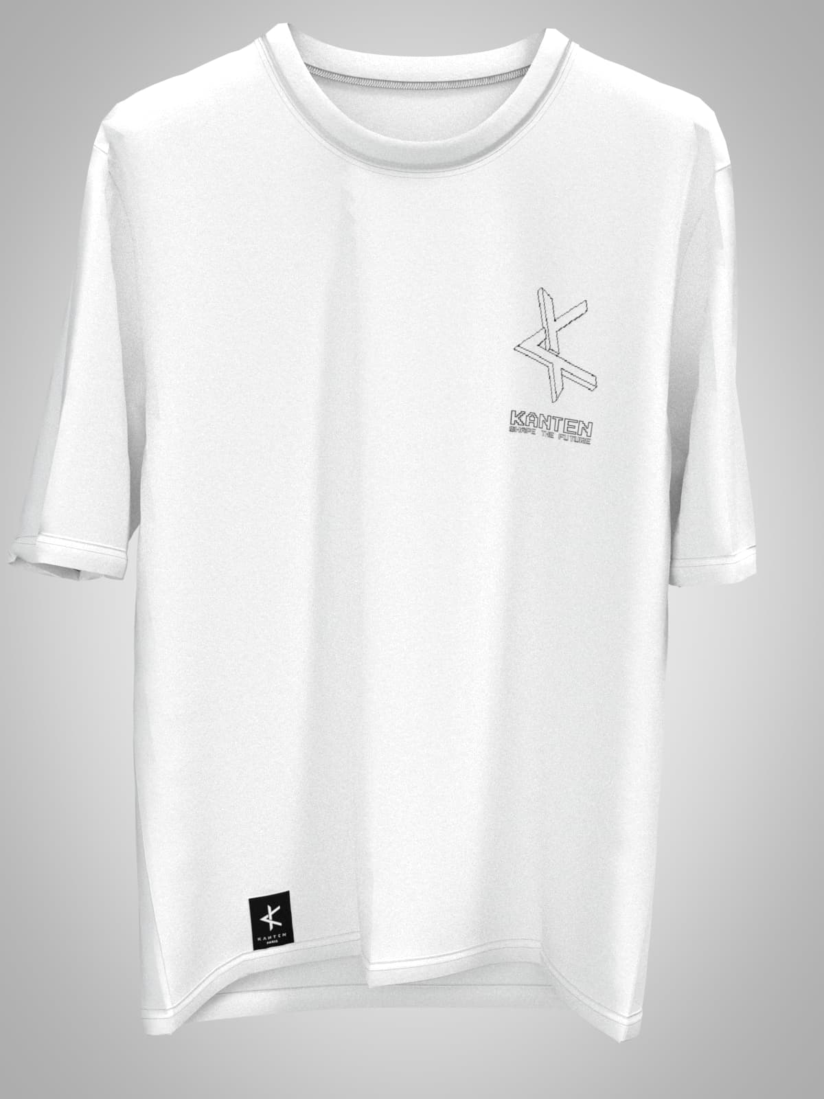 ★★ ★★ white shirt T22E6WOT202WL1W10 White organic poplin shirt with peeping Marni logo | Marni